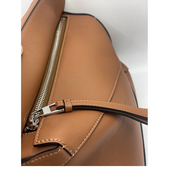 Loewe small tan calfskin puzzle bag - Picture 6 of 12